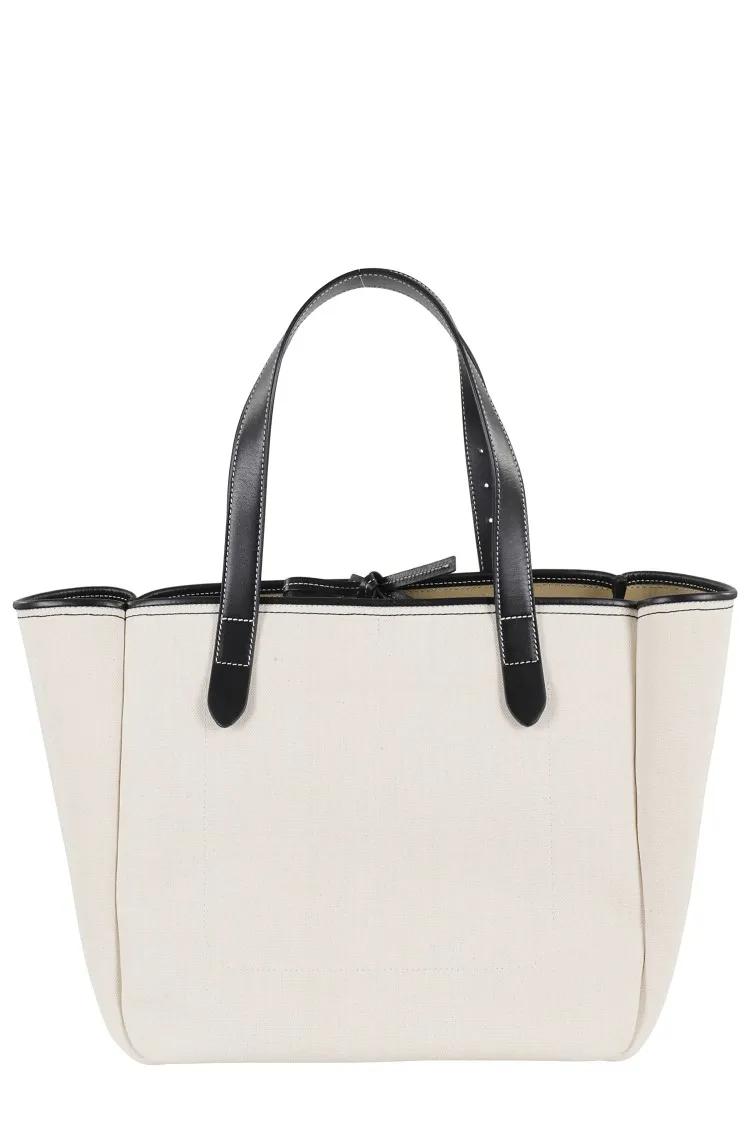 J.W.Anderson Shoppers & Totes Cotton Belt Tote in beige