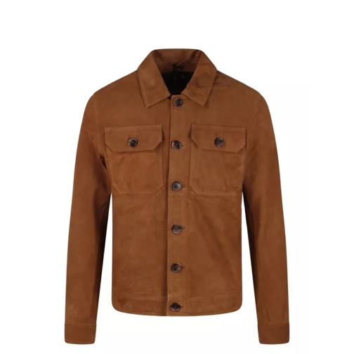 Brian Dales Suede Jacket Brown 