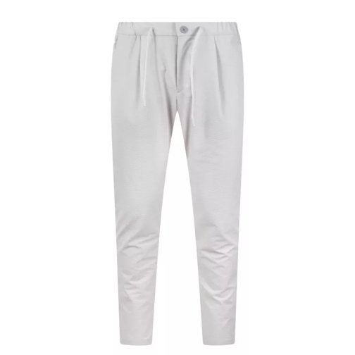Herno Wavy Touch Laminar Trousers Grey 