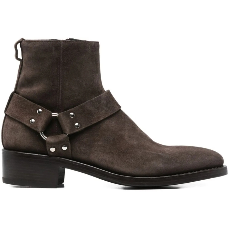 Premiata Bottes Boots Grey grau