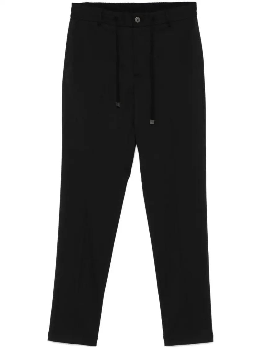 Thumbnail - Peserico - Drawstring-Waist Trousers - Größe 54 - schwarz