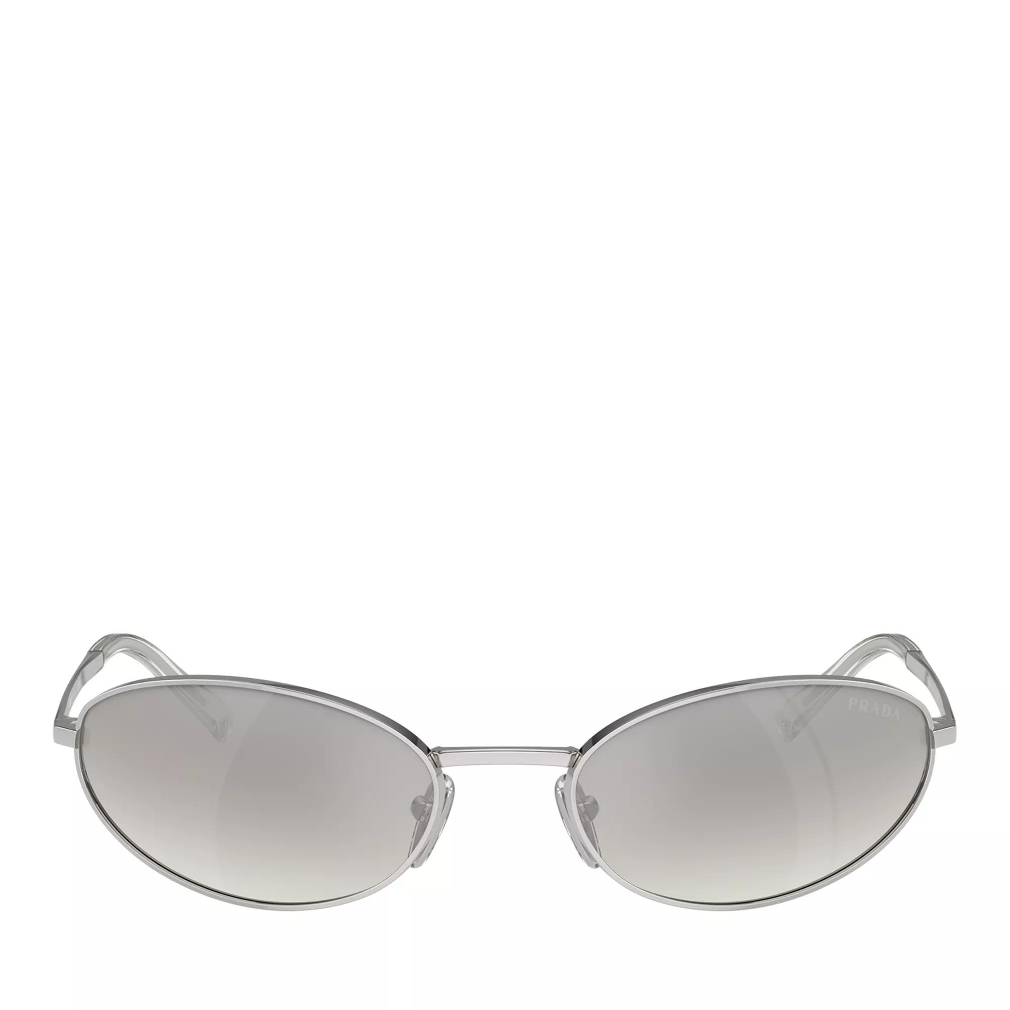 Prada 0PR A59S 59 1BC80G Silver Sunglasses