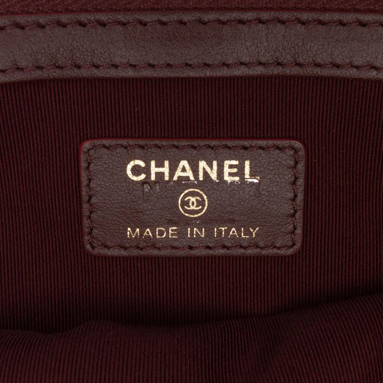 Thumbnail - Chanel Clutches - Paris Hamburg Medium Quilted Wool Coco Sailor Char - Gr. unisize - in Blau - für Damen