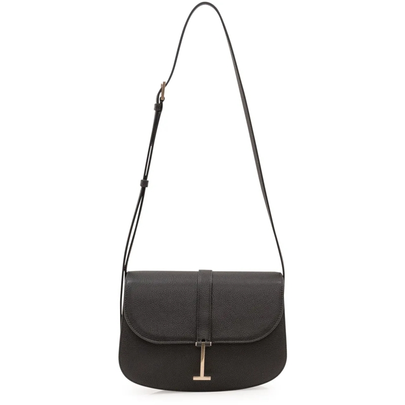 Tom Ford Sac à bandoulière Borsa a Tracolla con Patta Curva schwarz(Image 2)