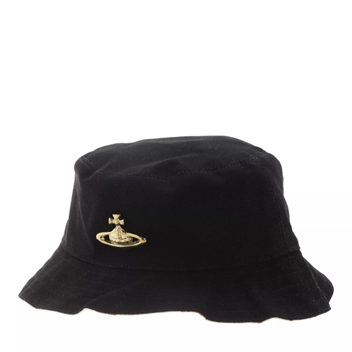 Vivienne Westwood Fisher Bucket Hat Black Fischerhut