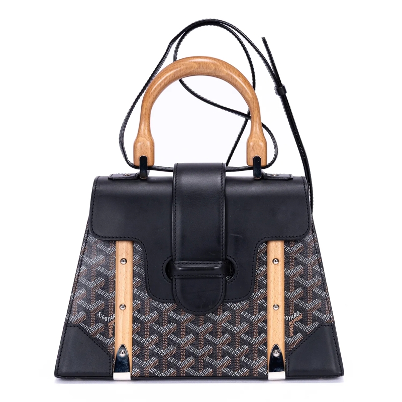 GOYARD Crossbody Bag Saigon MM schwarz