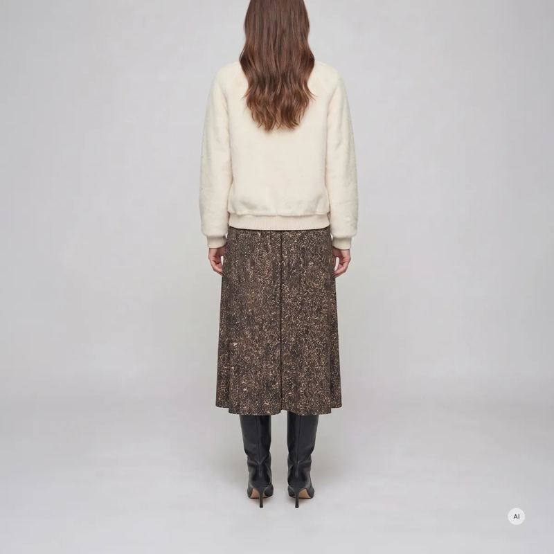 Marc Aurel Blouson Blouson- Ärmel und Kragen aus weichem Strickbünd beige(Image 4)
