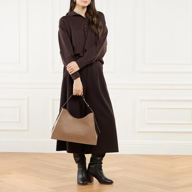 Furla Hobotas Furla Nuvola L Hobo Toffee(Image 2)