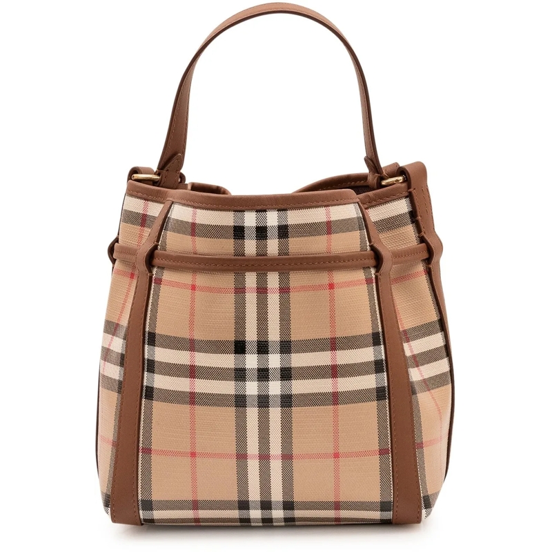 Burberry Schultertasche Borsa Bucket Drawstring beige(Image 4)