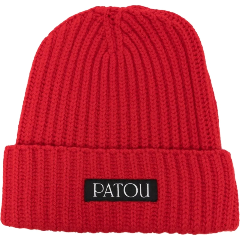 Patou Mütze Hats Red rot