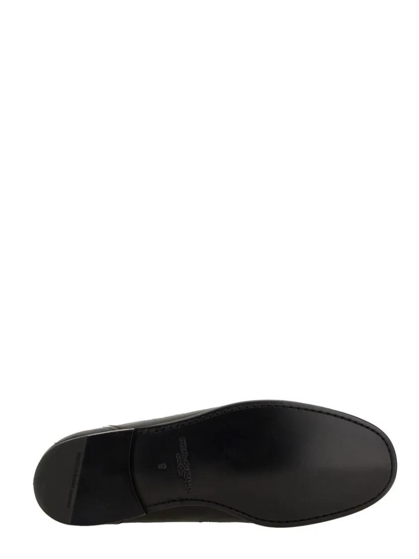 Thumbnail - Dolce&Gabbana Loafer - Loafer With Logo - Gr. 42,5 (EU) - in Schwarz - für Damen
