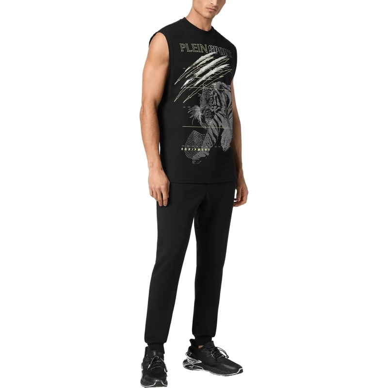 Plein Sport Top Tanktop Tiger schwarz(Image 7)