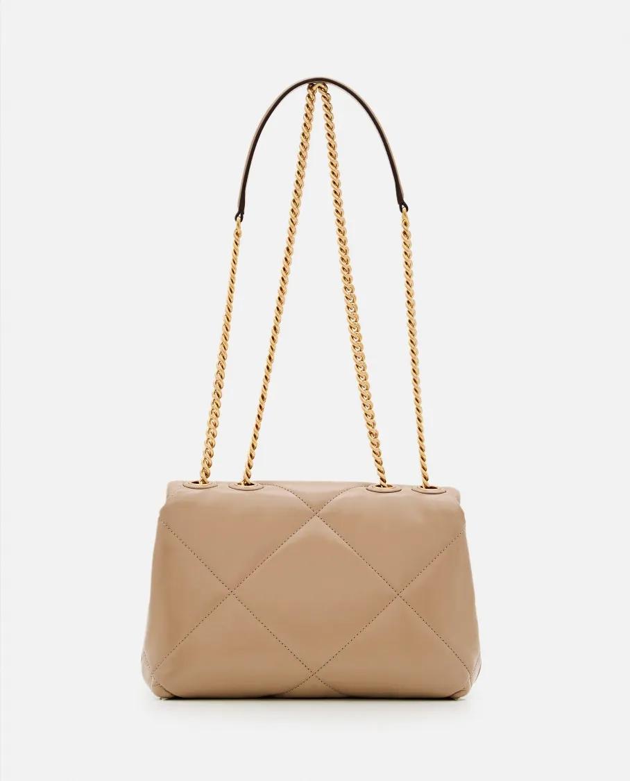 TORY BURCH Hobo bags Small Kira Diamond Quilt Shoulder Bag in bruin