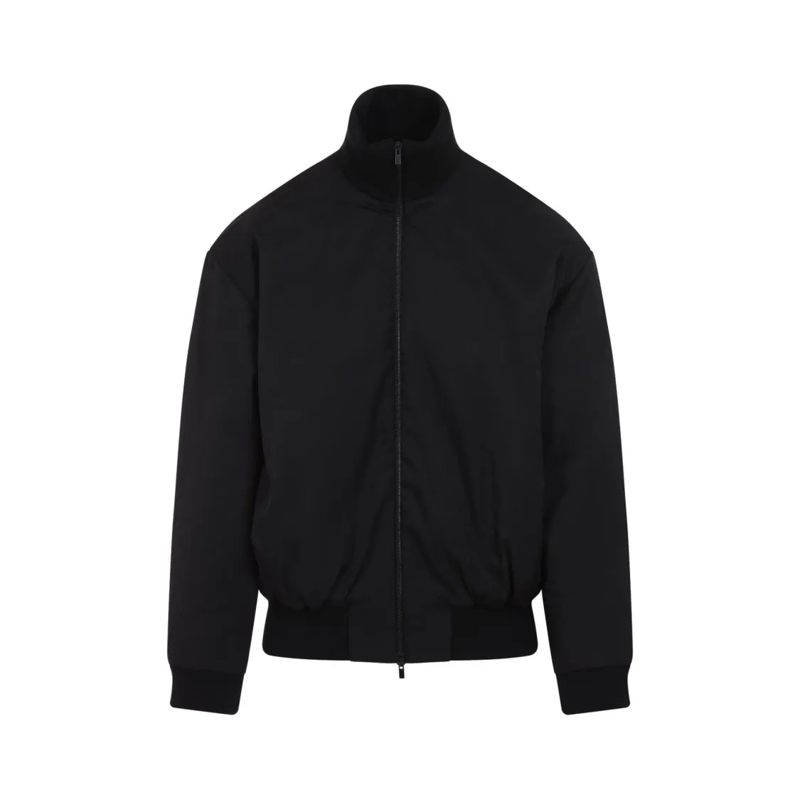 FEAR OF GOD  Contemporary Black Jacket With High Collar Black