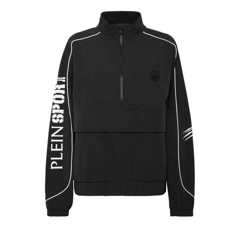 Plein Sport Daunenjacke Sweatjacke Scratch schwarz