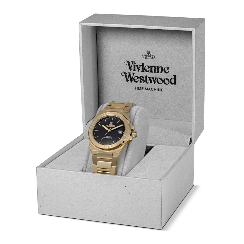 Vivienne Westwood Automatikuhr Quarzuhr The Hanwell gold(Image 7)