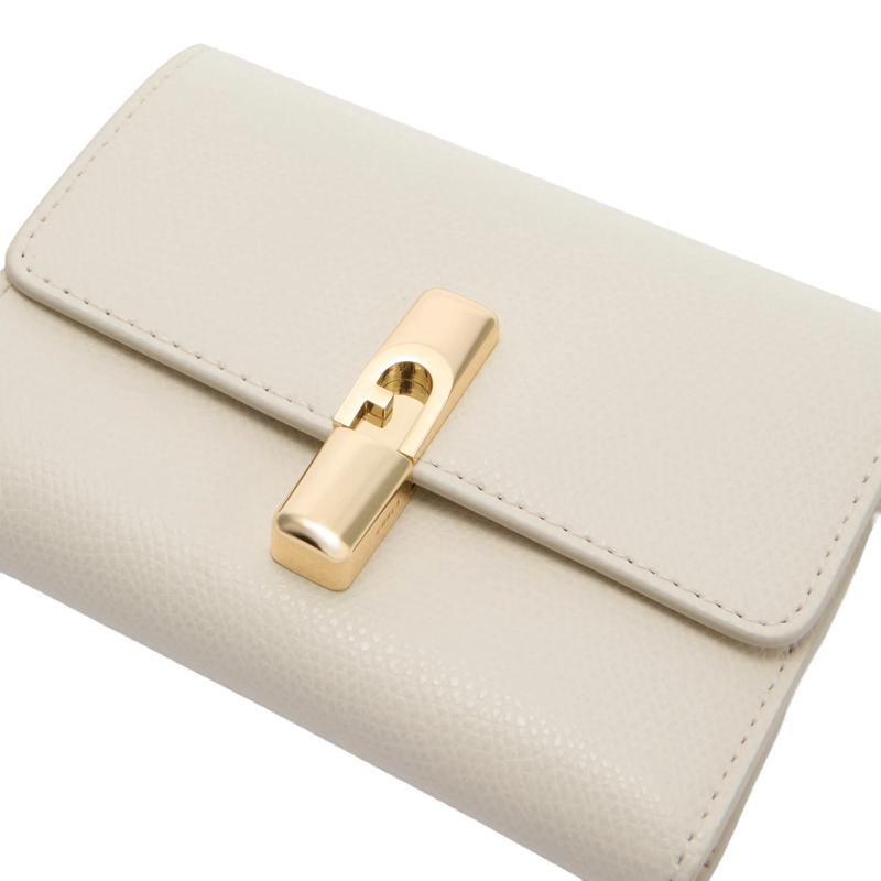 Furla Tri-Fold Portemonnee Furla Iride S Compact Wallet Panna(Image 3)