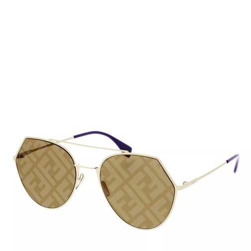 Fendi FF 0194/S Sunglasses Gold Violet Gold Occhiali da sole