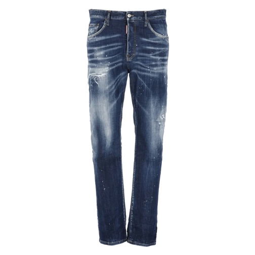 Dsquared2 Jeans Blue Cotton Jeans Blue