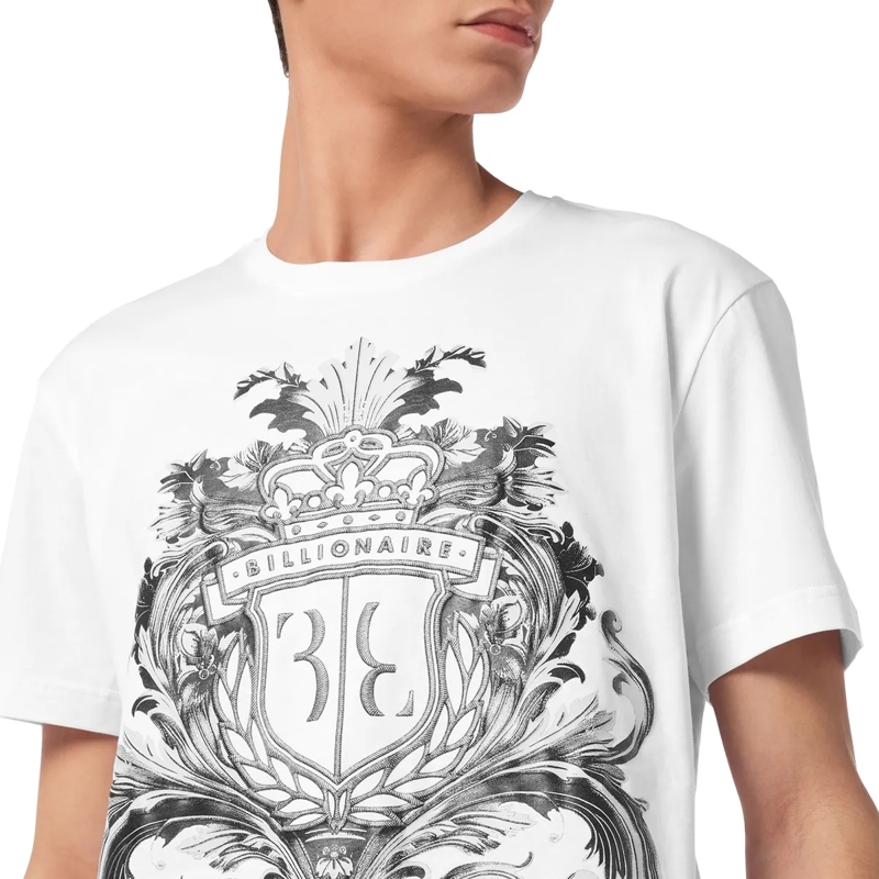 BILLIONAIRE T-Shirt T-Shirt Baroque weiss(Image 4)