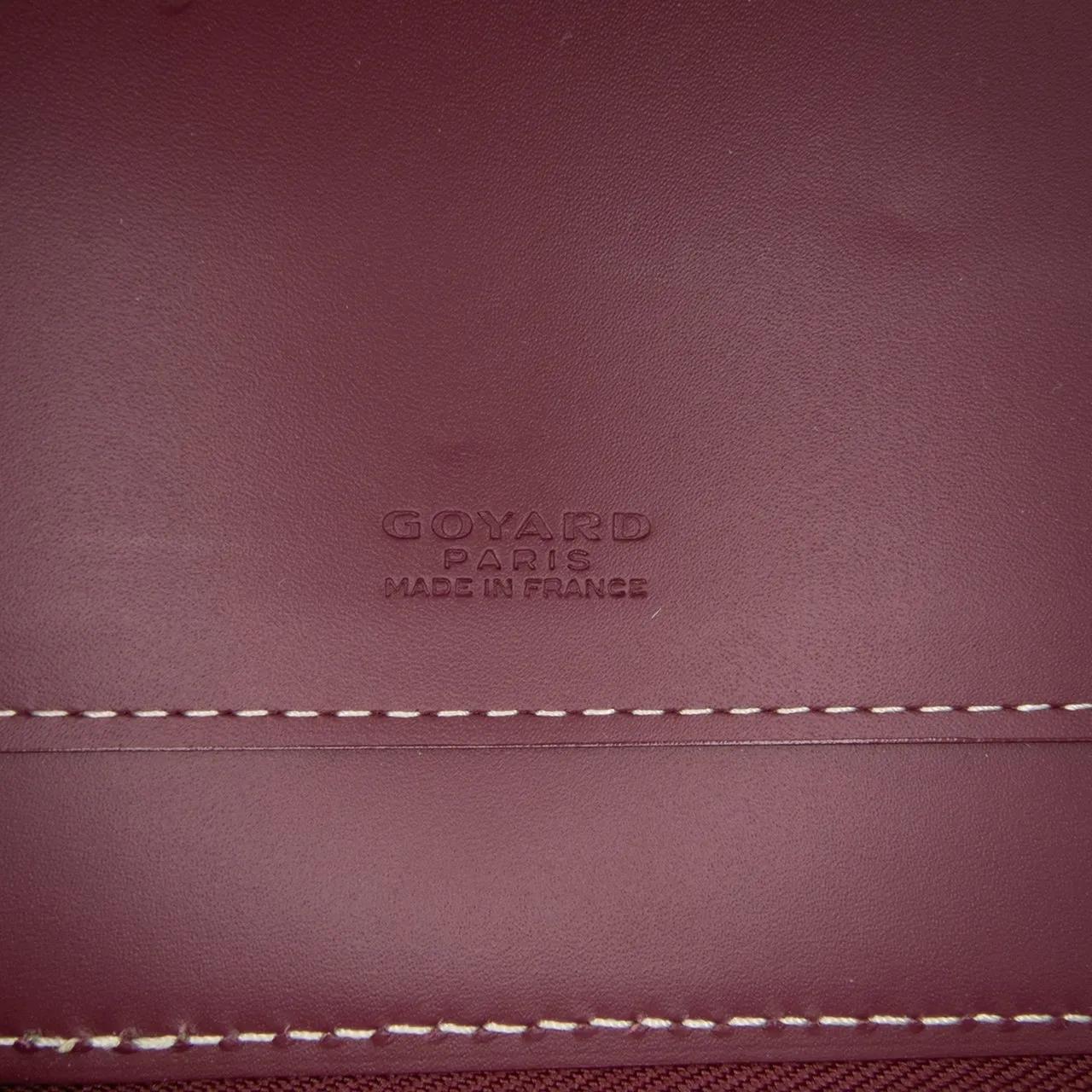 Thumbnail - GOYARD Portemonnaie - Goyardine Opera Travel Wallet - Gr. unisize - in Rot - für Damen