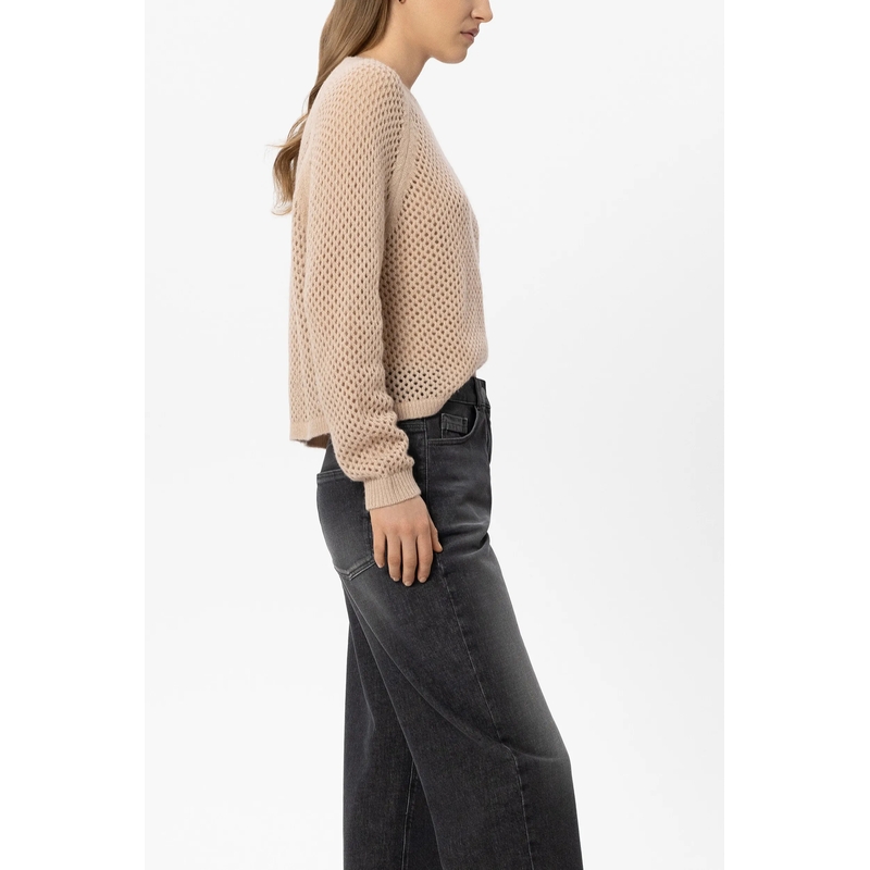 Luisa Cerano Trui Pullover aus Kaschmir-Mix cappuccino(Image 3)