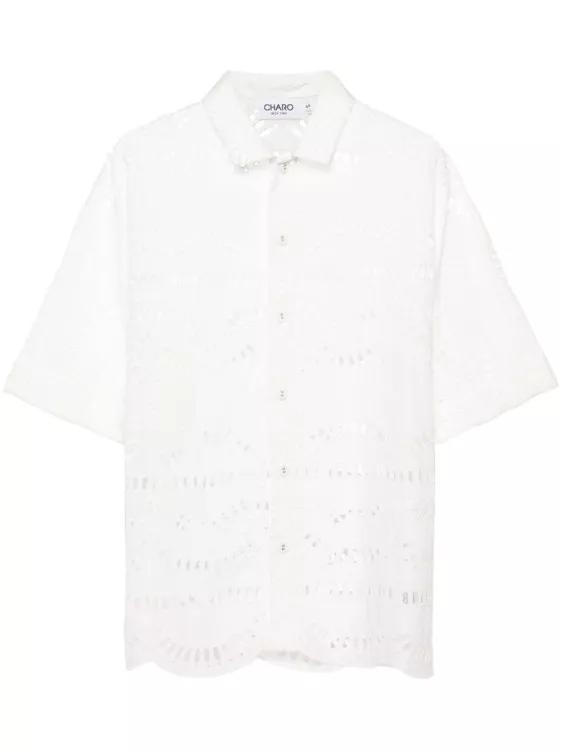 Charo Ruiz Ibiza - Short Sleeves Shirt - Größe M - weiß