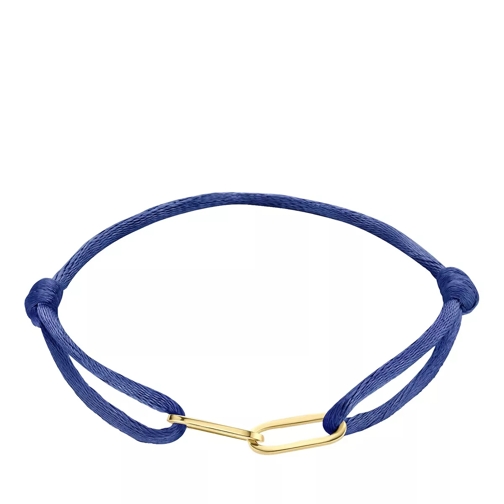 Isabel Bernard Aidee Gabi satin bracelet Blue Armband
