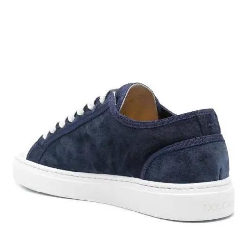 Thumbnail - Doucal's Low-Top Sneaker - Suede Lace-Up Sneakers - Gr. 37 (EU) - in Blau - für Damen