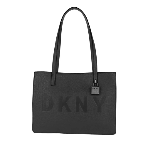 DKNY Commuter MD Tote Black/Silver Rymlig shoppingväska