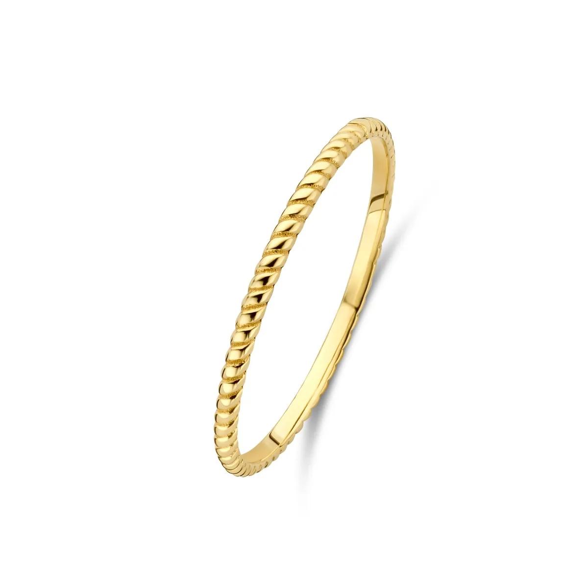 BELORO Ringe - Beloro Jewels La Rinascente Elena 9 karat gold rin - Gr. 56 - in Mehrfarbig - für Damen