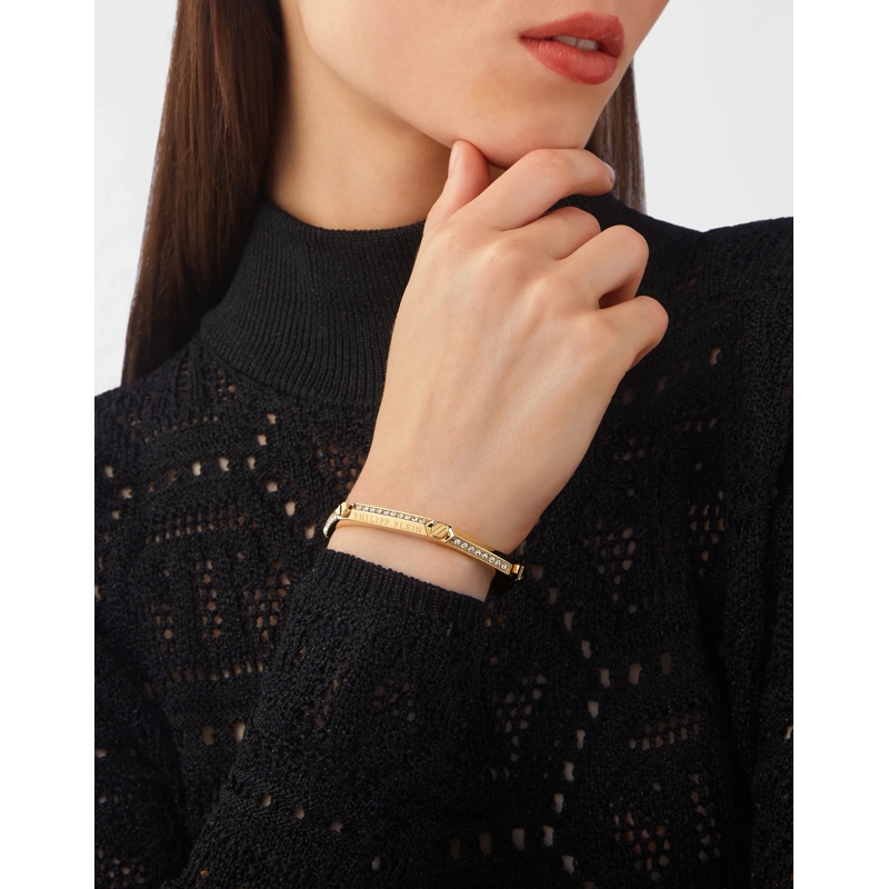 Philipp Plein Armreif Armband The Plein Cuff gold(Image 4)