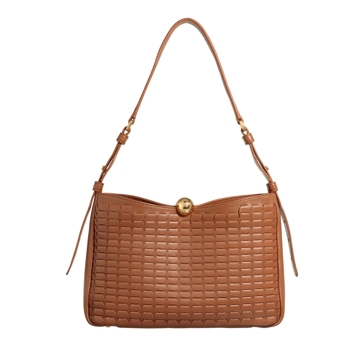 ショルダーバッグ・ポシェット Furla Structured Shoulder Bag In Cognac Brown Furla Structured Shoulder Bag In Cognac Brown
