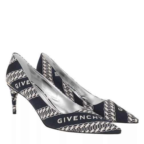 Givenchy Chain Pumps Navy/White Tacchi