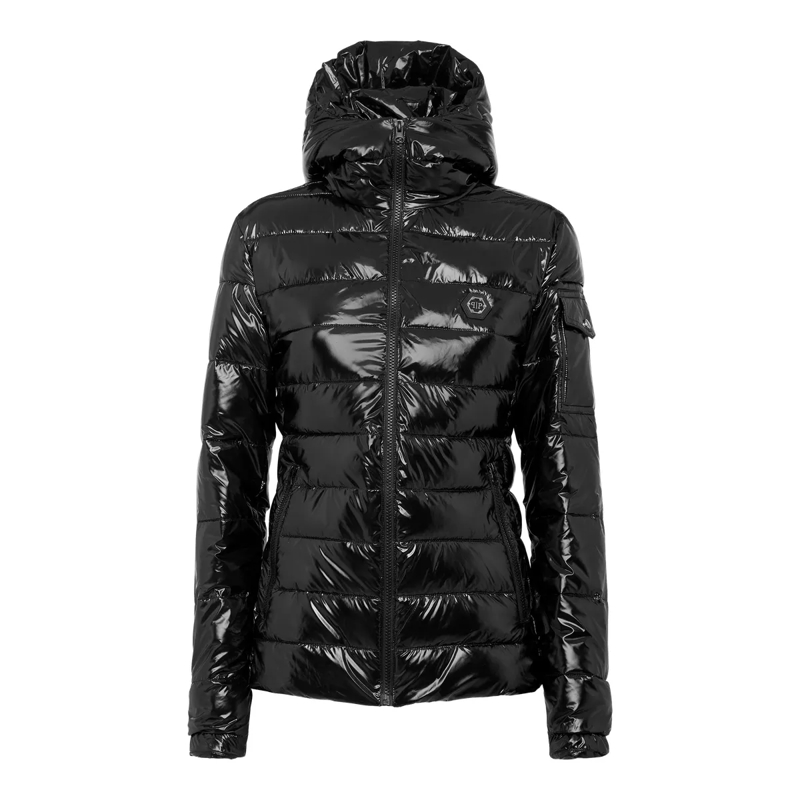 Philipp Plein Daunenjacke Jacke schwarz