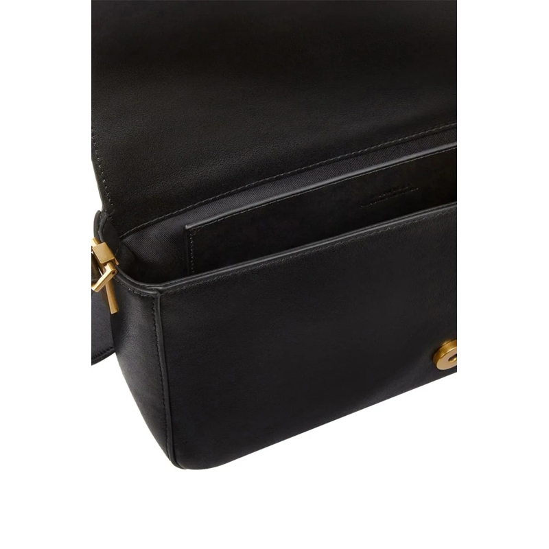Pinko Tote Love One Classic Slouchy Fl Nero-Antique Gold schwarz(Image 4)