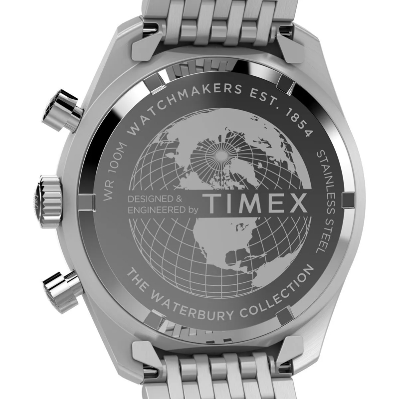 Timex Chronograph Quarz-Analoguhr Waterbury Traditional Chronograph silber(Image 4)