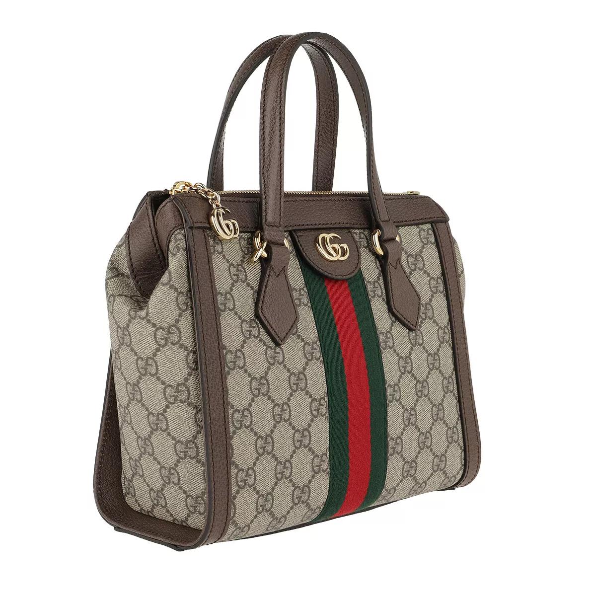 Gucci Totes Ophidia Tote Bag Canvas Small in bruin