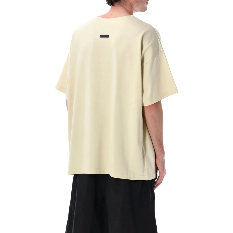 FEAR OF GOD T-shirt Tshirt Basic Dirty Ivory weiß(Image 2)