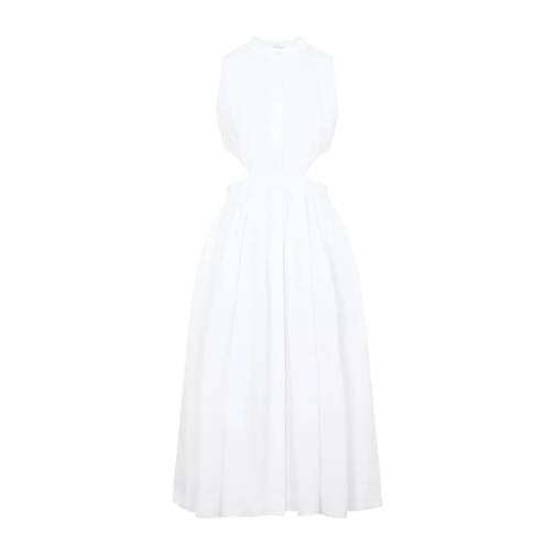 Alexander McQueen Kleider White Cotton Day Dress White