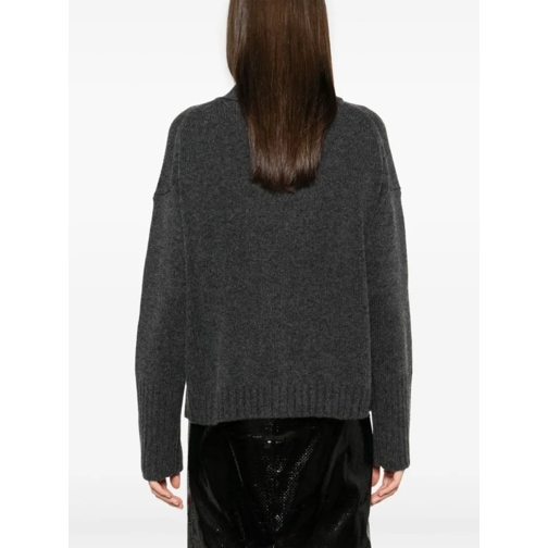 Allude Cardigan Cashmere Cardigan Black (Image 2)