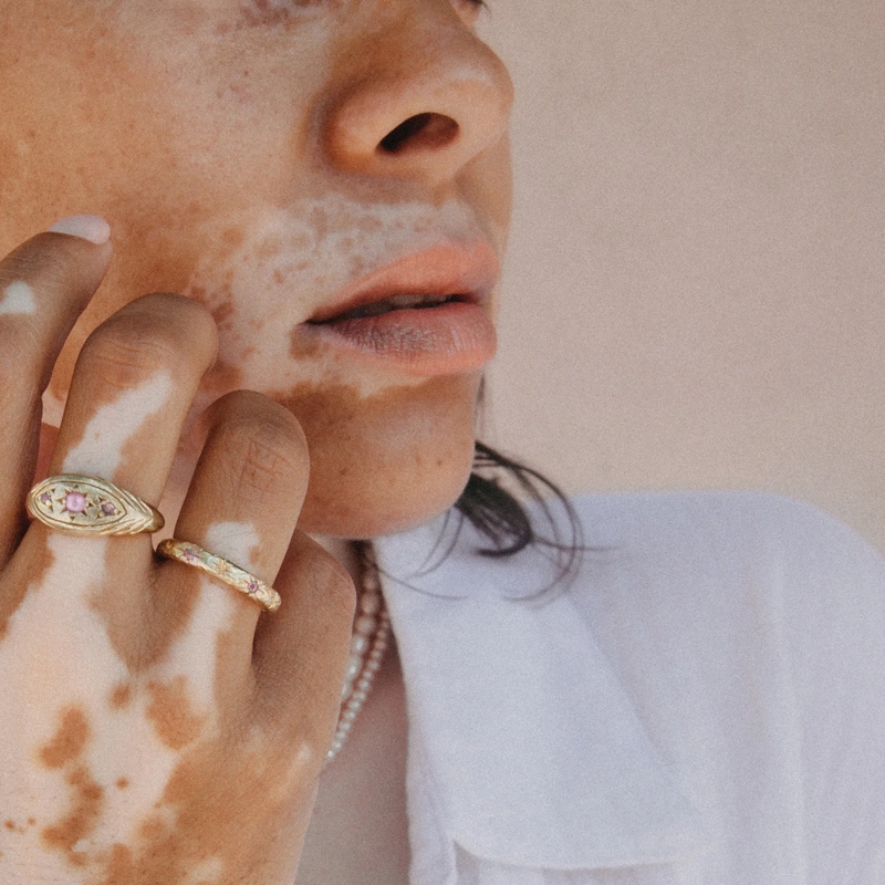 Haze & Glory Ring Ring Stern Saphir Pink - Love Rules 375 Gelbgold gold(Image 5)