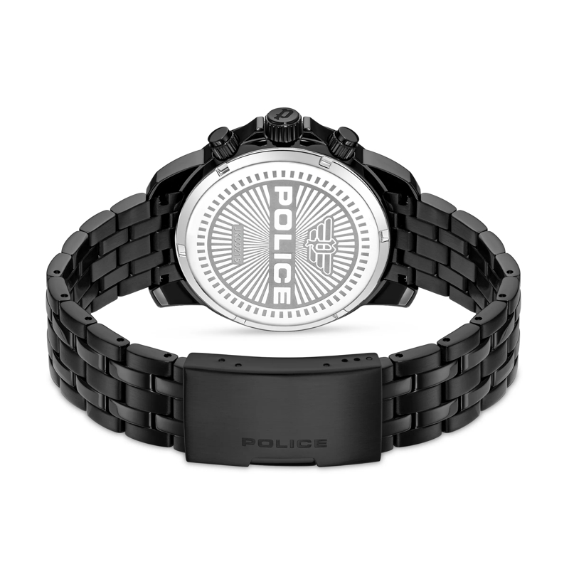 Police Automatikuhr Quarzuhr Newport schwarz(Image 3)