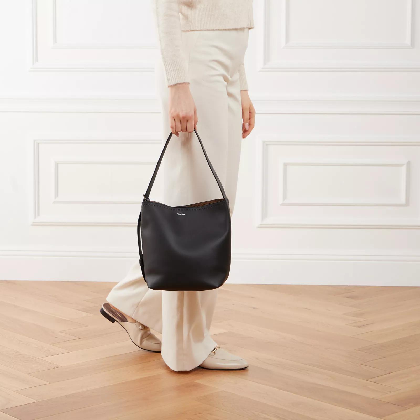 Max Mara Bucket bags Archetipo2 in zwart