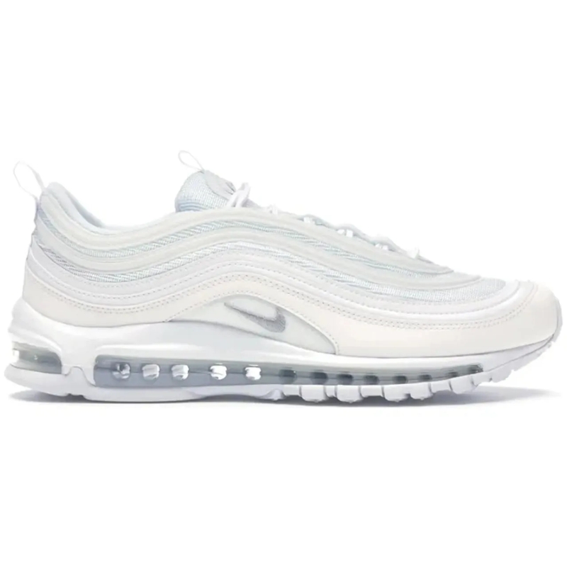 Nike Low-Top-Sneaker Nike Air Max 97 Triple White Wolf Grey weiß