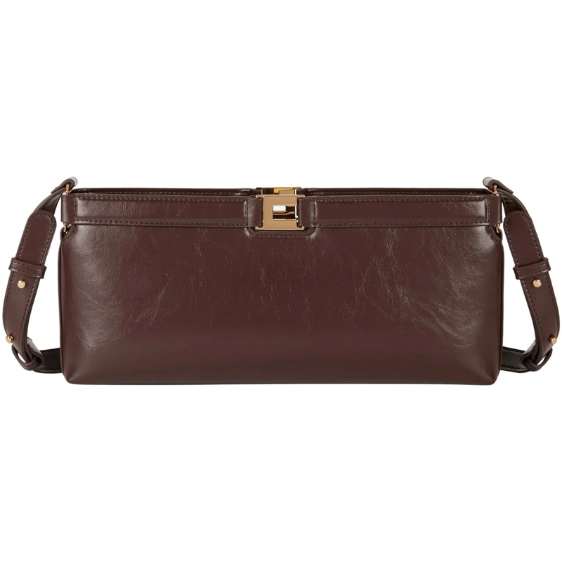 Elisabetta Franchi Tote Bags Dark Chocolate braun