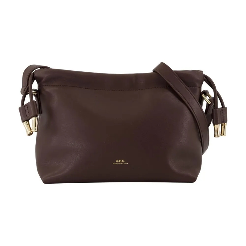 A.P.C. Crossbody Bag Sac Ninon Mini Cae Dark Brown(Image 2)