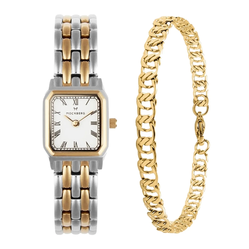 Mockberg Chronographe Classic Combo Uhr Gold