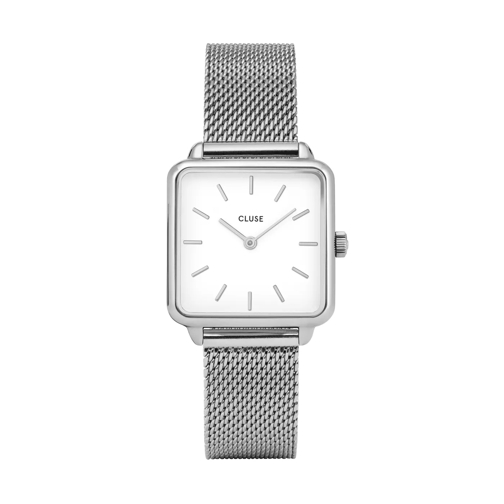 CLUSE Quartz Watch CLUSE La Tétragone damen Uhr Silber CW0101207003 Silber farbend