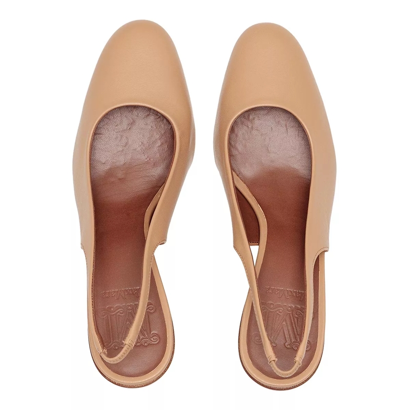 Max Mara Pumps Damiersling Cammello(Image 4)